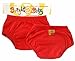 Bright Bots Potty Training Pants (Twin Pack, Red, Large, 24 - 30 months)