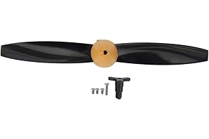 Liyeehao Hoja de hélice, hélice de Hoja de Viento, plástico práctico, para Accesorios de avión Modelo de avión de ala Fija con Control Remoto Wltoys Xk A160
