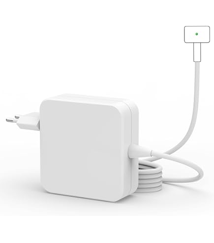 Caricabatterie Rapido 60W Per MacBook Air/Pro Con Connettore T-Tip | Alimentatore Compatibile Modelli 2012-2018 A1436 A1466 A1465 A1435