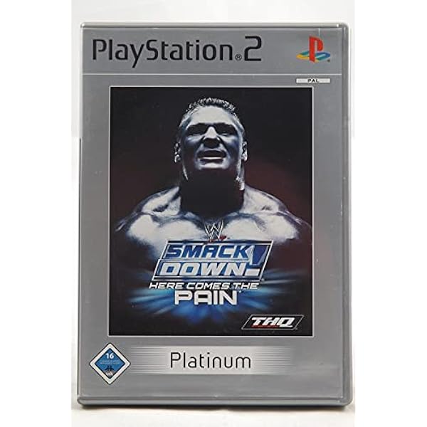 WWE SmackDown! Here Comes the Pain Platinum - PS2 - Jeu Occasion Pas