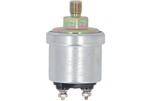 GAROSA Sensore Pressione Olio Motore 8NPT M10x1, Trasmettitore Pressione Olio 0-5 Bar per Manometro Accessorio VDO Compatible, Fluorometri Strumento di Misura Pressione