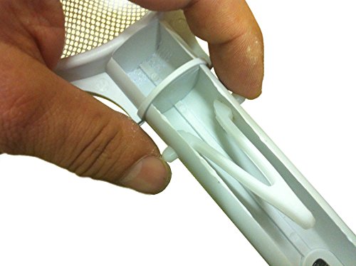 Steinbach Poolreinigung Laubkescher Eco, für Teleskopstange, Weiß, 440×300 mm - 2