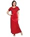 Be You Red Solid Nighty / Night Gown RS.583.00