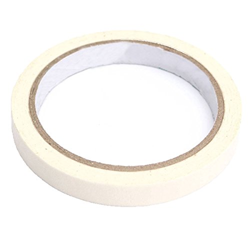 TOOGOO(R) 17m Fancy Stripe Striping Tape Roll Nail Art Edge French Guide Tips DIY Decoration Line Stickers White 0.5cm