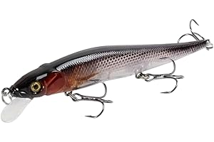 ‎AMZFISHING AMZfishing® Messeneuheit 2025 Bite Boss 115 Wobbler 11,5cm/14gr. | Wobbler Hecht | Wobbler Zander | Hecht Wobbler | Crankbait | Wobbler groß