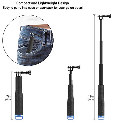 En Venta Luxebell Telescópico Extensión Aluminio Pole Selfie Stick para
Gopro Hero 7 6 5, Session 5, Hero 4/3+/3/2 en Amazon