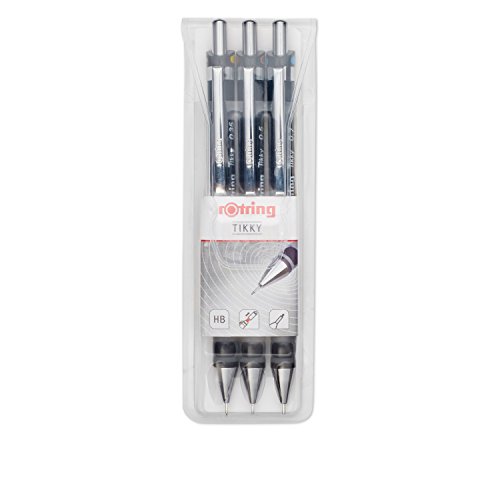 rOtring 801310 Tikky Druckbleistift (black Barrel, 3-teiliges Set) - 7