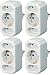 Produktbild Brennenstuhl Adapterstecker Euro 2 + Schutzkontakt 1 weiß, 1508050 (4)