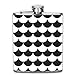 Produktbild Black Lace Liquor Hip flask 7oz Stainless Steel Shot flasks Leak Proof Cool Gift For Men