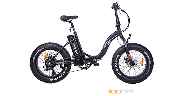 Fat-Bike Bicicletta Elettrica Pieghevole a Pedalata Assistita 20\
