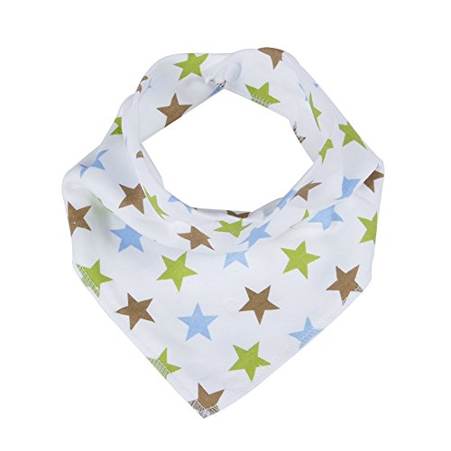 Labebe – Baby Dreieckstuch Lätzchen Spucktuch 10er Pack mit süßen Motiven in unterschiedlichen Farben aus 100% Baumwolle - 3