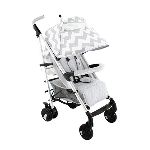 My Babiie Billie Faiers Signature Light weight Stroller (Grey Chevron)