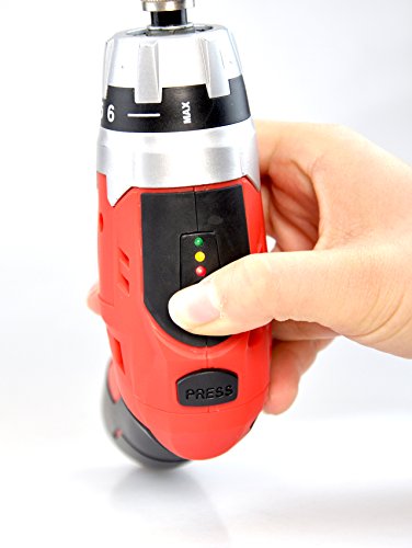 Red Tools Akku-Schrauber mit Stabschrauberfunktion 3,6 V 1,3 Ah, RT20402 - 5