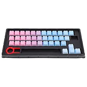 OSALADI Computer Keycaps Replace Kits Chic Keyboard- Blue Siren