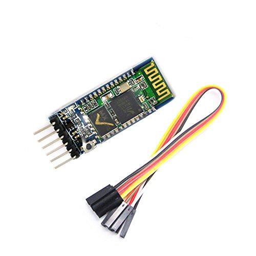 WINGONEER HC-05 drahtloser Bluetooth-Transceiver-Modul Slave und Master-RS232 mit 6 Satz-Kabel für Arduino