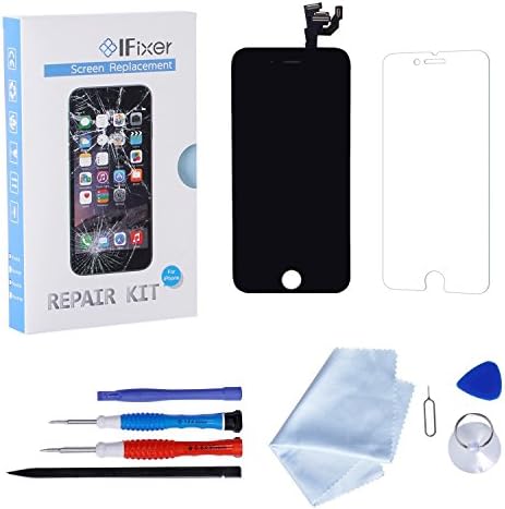 IFixer iPhone 6 4.7 Inch Digitizer LCD Screen Replacement Kit Black