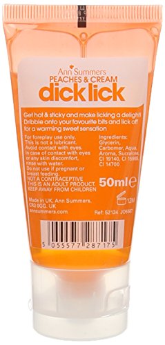 Ann-Summers-Dick-Lick-Peaches-Cream-50ml-Oral-Sex-Foreplay-Blow-Job-Flavoured