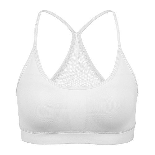 CRZ YOGA Damen Yoga Sport BH - abnehmbare Polsterung ohne Bügel BH für Yoga