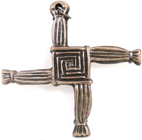 Bronze St. Brigids Cross Decoration