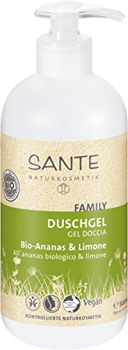 SANTE Naturkosmetik Duschgel, Bio-Pineapple und lemon (500 ml)