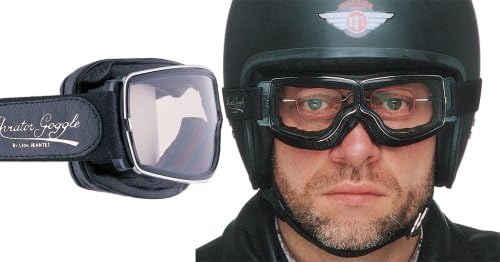 Aviator Retro Pilot T2 Goggles Chrome for Spectacles