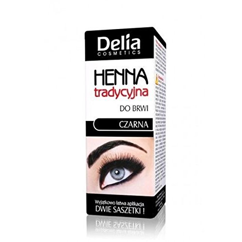 Delia Henna Cream Black 2 Sachets (Pack of 5)