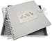 White Cotton Cards Silver Toys Naming Day Card and Memory Book