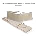 Bath Scrubber, Breett 100% Natural Sisal Bath Exfoliating Strap Back Scrubber for Shower and Bath Clean