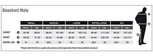 Gorilla Deluxe Kostüm Schwarz Bodysuit mit Gummi-Brust Maske Händen und Füßen, One Size - 4
