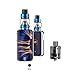 Produktbild E Zigarette Starter Kit Ohne Nikotin Vaporesso LUXE 220W Vape Kit SKRR Tank E Zigarette Batterie 18650-Kein Nikotin und Tabak (Iris)