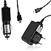 Produktbild Wicked Chili Netzteil + KFZ Ladekabel für Samsung Galaxy S3mini i8190 / S2 i9100 Reiselader (XXL 160cm, 1000mA)