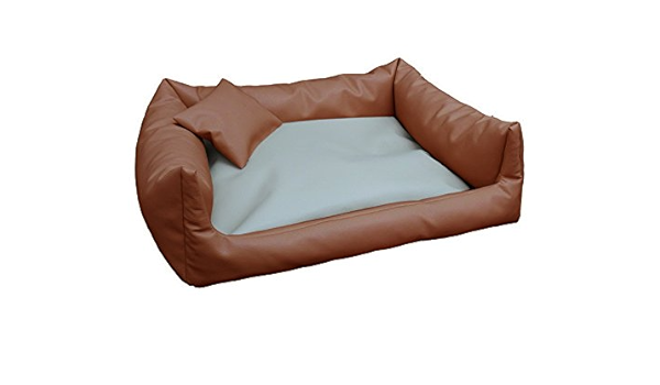 leather dog bed amazon