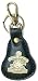 Premium Quality Faux Leather Keychain Compatible for Royal Enfield Bike Logo with Golden Brush Metal Locking Key chain RS.199.00