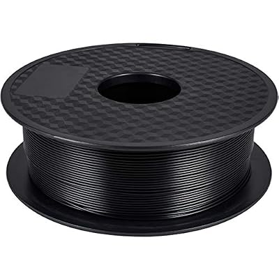 Geeetech PLA Filament 1.75mm New Noir, GEEETECH Imprimante 3D Filament PLA 1kg Spool