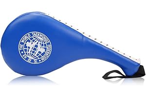 KIUIOM Raquette Taekwondo,Karaté Kickboxing,Martial Arts Kicking Training Strike Target Pad,Kicking Training Strike Target Pad,Sport Raquette Cible Coup Pied Tapis d'Entraînement,Combat Sports Karaté