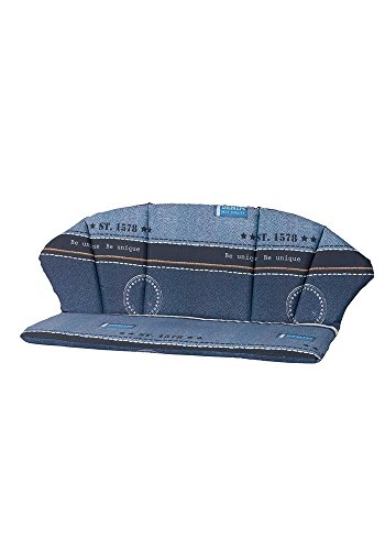 Preisvergleich Produktbild Elegance Auflage Bank - Denim blau