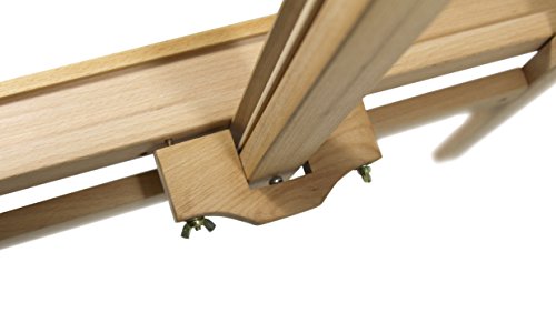 Staffelei COMO aus Buchenholz (FSC®-zertifiziert), Keilrahmen bis 130cm, Höhe bis 230 cm, Qualität vom Fachhändler - 6