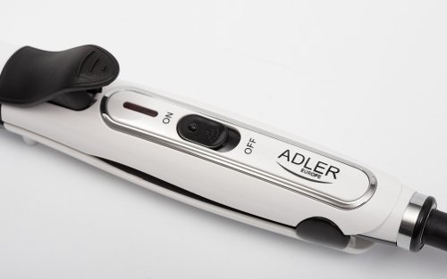 Adler AD 2104 2 in 1 Haarglätter, schwarz/weiß - 2