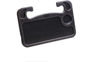 Beihaoer Car Steering Wheel Desk, Multi-Functional Portable Car Laptop and Food Steering Wheel Tray Vehicle Seat Notebook Eating Desk for Driver (black)