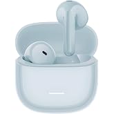Xiaomi Redmi Buds 8 Active Blue Kablosuz Bluetooth Kulaklık, G&uuml;&ccedil;l&uuml; Bas Performansı, Yapay Zeka Destekli G&uuml;r&uuml;lt&uuml; Azaltma, Uzun