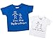 I'm The Big Brother I'm The Little Brother Tshirt Set Blue White Tshirt Set Baby Toddler Kids Available in Sizes 0-6 Months To 14-15 Years New Baby Boys Brother Gift