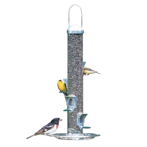 Opus Deluxe Seed Silo With Tray Wild Bird Feeder 112scan Buy