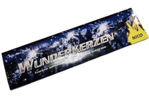 ‎NICO EUROPE Nico Wunderkerzen - Standard - 18cm (200 Wunderkerzen)