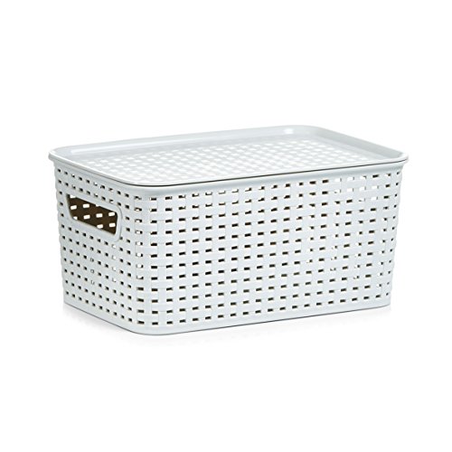 Preisvergleich Produktbild Zeller 13100 Stapelbox mit Deckel, Kunststoff, beige