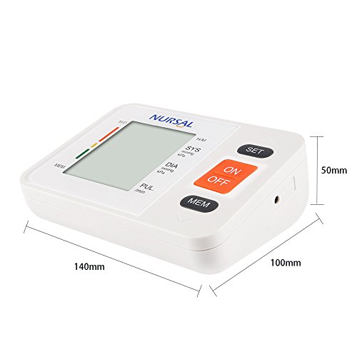 nursal-brazo-Tensimetro-digital-con-pantalla-Who-y-pantalla-grande-para-dos-usuarios-2-x-90-speicherbare-mediciones-automtica--Tensimetro-electrnico-brazo-del-Envo-22--42-cm