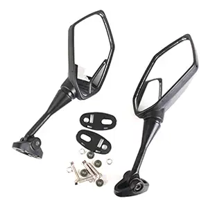 1 Pair Universal Motorcycle Motorbike Motor Rearview Rear View Side Mirror