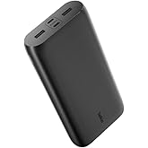 Belkin BoostCharge batería Externa de 4 Puertos 26000mAh, powerbank con Puertos USB-C y USB-A, USB-C Power Delivery, Cargador