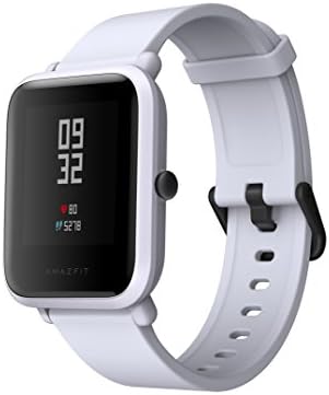 Gshopper Smart Watch, AMAZFIT Bip Youth Edition Glonass GPS Heart Rate Sport Fitness Tracker Watch 1.28" Screen 32g Ultra-Light IP68 Waterproof 45day Standby by Grey