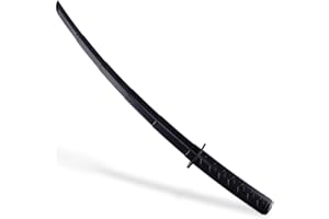 ZKGYUS Spada Telescopica Stampata in 3D, Katana Giocattolo Fidget Stampato, Divertente Giocattolo Samurai Retrattile in Plastica (Nero)