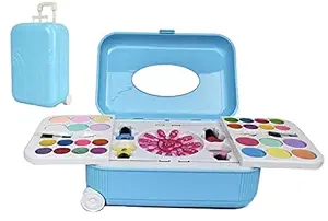 kamsons real makeup toy for girls pretend play cosmetic toy set make up toys kit gifts for kids girls- Multi color